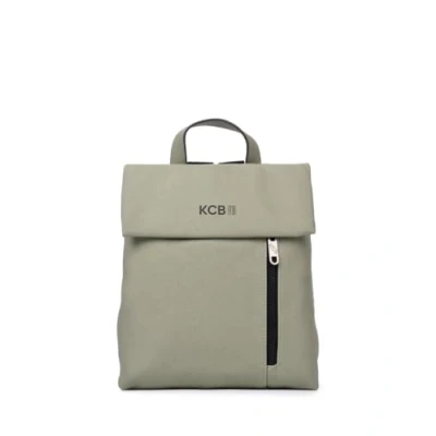 Imagen de Mochila Antirrobo Pequeña KCB Strong Diseño Compacto y Seguro Gran Durabilidad Estilo Moderno Ideal para Uso Diario Asas Ajustables 100% Vegano Color Verde