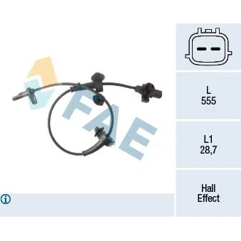 Imagen de Sensor, revoluciones de rueda FAE 78491
