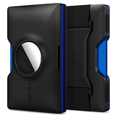 Imagen de Spigen Wallet S Estuche para Tarjetas de crédito con Soporte AirTag Negro
