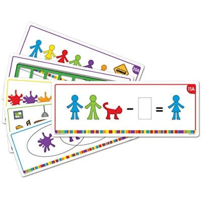Imagen de Learning Resources Tarjetas de actividades para las figuras la familia All About Me