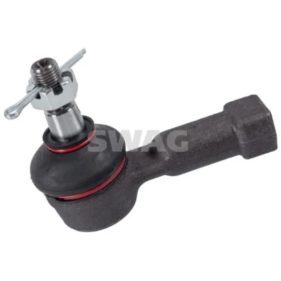 Imagen de SWAG 83 94 2456 Rótula de dirección Eje delantero, izquierda, exterior, derecha con tuerca almenada rebajada FORD: Ranger Mk2