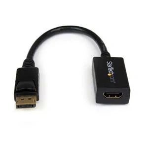 Imagen de StarTech.com Adaptador DisplayPort a HDMI Conversor de Vídeo DP 1.2 1080p Cable Pasivo Dongle para Monitor/TV con Conector Pestillo (DP2HDMI2)