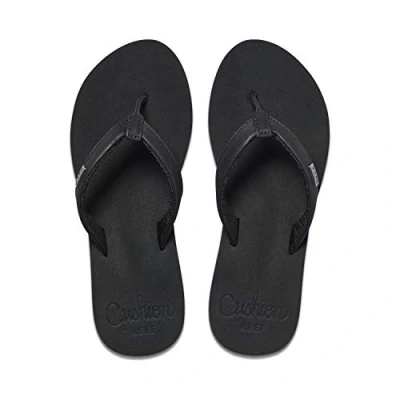 Imagen de Reef Cushion Sands, Chanclas Mujer, Negro, 38.5 EU