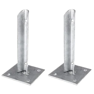 Imagen de GAH Alberts 663629 658632 Soporte para postes de cercas (34 mm diámetro, 2 unidades)