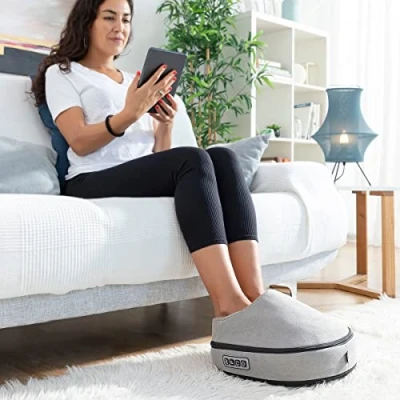 Imagen de InnovaGoods® Masajeador shiatsu térmico 2 en 1 Futsa, masajea la espalda y el cuello de forma profunda relajante, con función térmica diseño masajeador, ideal para hogar oficina