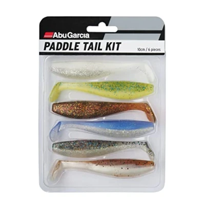 Imagen de Abu Garcia Paddletail Kit Set de Señuelos 10cm (6 piezas) Shads