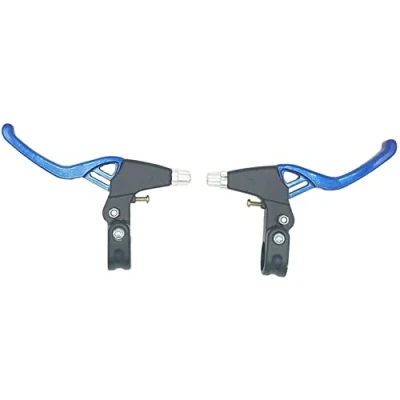 Imagen de AIRFUL 1 Par 16cm Largo Versión Manija de Freno Bicicleta, Manillar Bicicleta Aleación Aluminio Completa Palanca para Bicicletas 2.2cm Diámetro