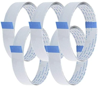Imagen de AZDelivery 5 x Cable de Cinta Flexible Repuesto Flex 100 cm para Raspberry Pi Cámara/Pantalla con E Book Incluido