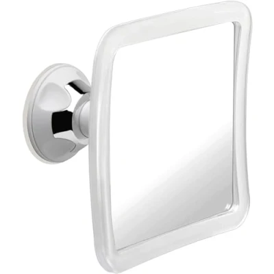 Imagen de Espejo de Ducha Antivaho Afeitar con Ventosa para Baño el Afeitado Irrompible Fogless Shower Mirror 16 x cm