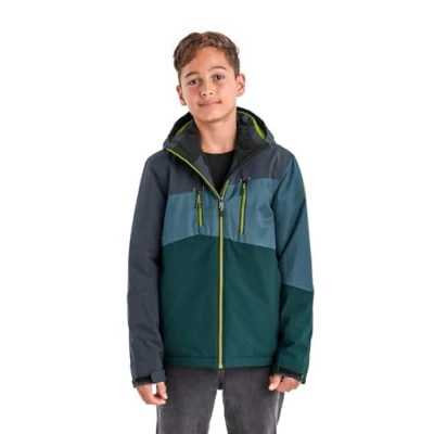 Imagen de Killtec Boy&#039;s Chaqueta outdoor/chaqueta funcional con capucha KOW 204 BYS JCKT, dark navy, 152, 38686 000