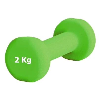 Imagen de G5 HT SPORT Mancuernas de Neopreno para Gimnasio y casa Antideslizante 0,5 a 6 kg par o Individual (1 x 2 kg)
