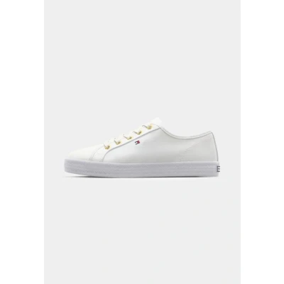 Imagen de Tommy Hilfiger Mujer Vulcanized Sneaker Essential Nautical Zapatillas, Blanco (White), 39 EU