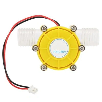Imagen de Generador de Turbina Agua CC 12 V Bomba Flujo Microhidráulica Energía Hidroeléctrica Alta Eficiencia Micro Hidrogenerador DC (80V)