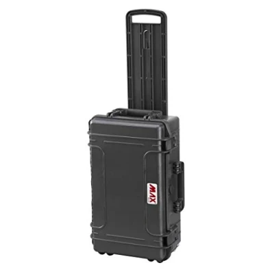 Imagen de MAX Cases MAX520TR Negro, Maleta hermética con Trolley Dimensiones internas 520 x 290 200 mm