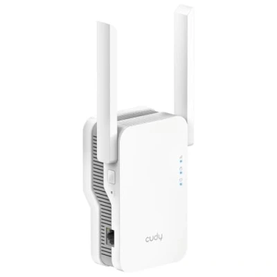 Imagen de Cudy BE3600 Amplificador de señal repetidor Wi Fi 7 doble banda con puerto Gigabit Ethernet, punto acceso, configuración aplicación, malla y soporte RE3600