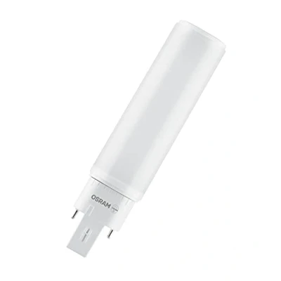 Imagen de OSRAM Dulux D/E 18 lámpara LED para casquillo G24Q 2, 7 vatios, 770 lúmenes, blanco frío (4000K), giratoria, sustituye a la convencional de 18W