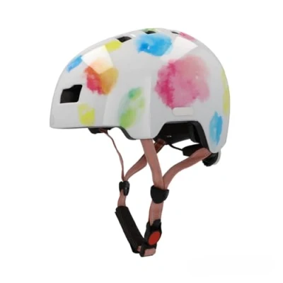 Imagen de Fischer Casco de Bicicleta, Juventud Unisex, Splash/Multicolor, S/M, 54 59cm
