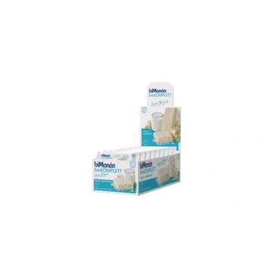 Imagen de BIMANÁN beKOMPLETT Barritas sabor Yogur, Ricas en proteínas y fuente de fibra, con 12 vitaminas 10 minerales Sin gluten Expositor 24 unidades