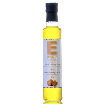 Imagen de Aceite de Oliva Virgen Extra Aromatizado 250 ml. con Esencias Naturales. Producto Jaén (Trufa Blanca, 3 Unidades)
