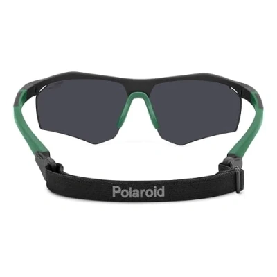 Imagen de Polaroid Gafas de sol, Hombre, Talla: 68, Matte black green