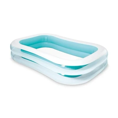 Imagen de INTEX 56483NP Piscina Hinchable Rectangular 262x175x56 cm 770 l, Color Azul