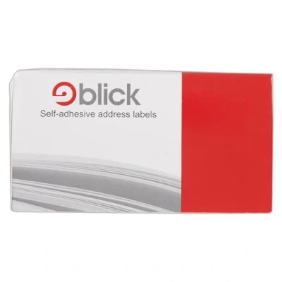 Imagen de Blick Label Roll Etiquetas de dirección (80 x 120 mm), blanco