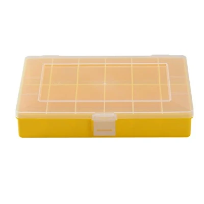 Imagen de Hünersdorff Cajas de surtido PP COMPACT, 12 compartimentos 170x250x46 mm, amarillo,