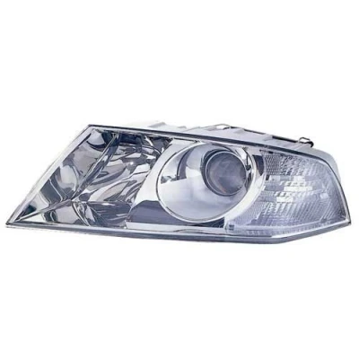 Imagen de ABAKUS 665 1111L LD EM Faros izquierda H1, H7 transparente con servomotor para reg. alcance luces P14.5s, PX26d SKODA: Octavia II Hatchback
