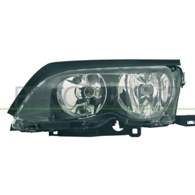 Imagen de PRASCO BM0214903 Faros derecha H7/H7 FF negro para circulación por la con electromotor servomotor reg. alcance luces BMW: 3 Coupé