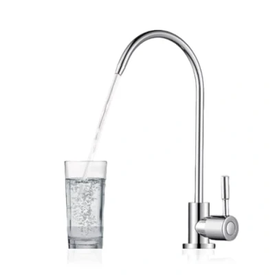 Imagen de Candeon Grifo ósmosis Inversa, 1/4&#039;&#039; De Agua Potable Para Fregadero Cocina, 360 Giratorio Acero Inoxidable Cocina Filtro a La Mayoría Sistemas