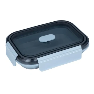 Imagen de Lurch Fiambrera de silicona plegable up &amp; down 800 ml, color azul