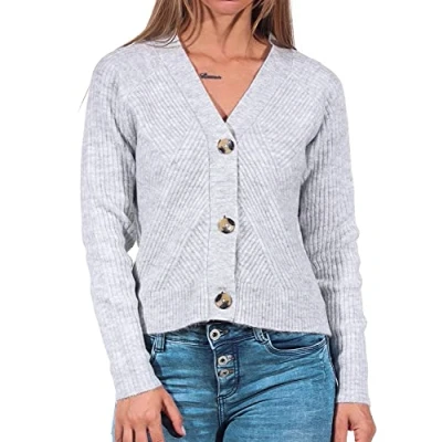 Imagen de ONLY Chaqueta de punto, Mujer, Talla: XS, Light grey melange