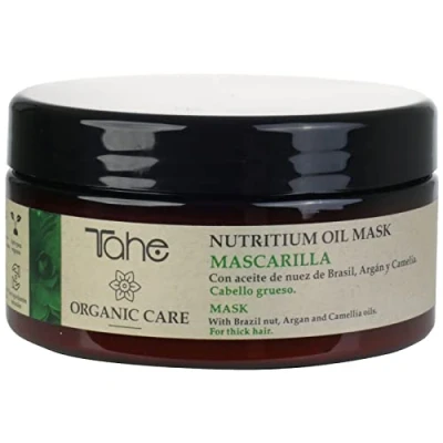 Imagen de Tahe Organic Care Mascarilla Nutritium Oil para cabello grueso, Nutrición e Hidratación total, 300 ml