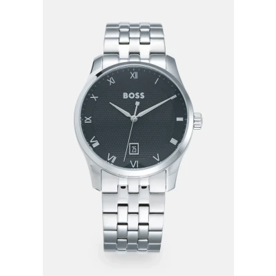 Imagen de BOSS Principle Reloj silvercoloured/black, Hombre, Talla: One Size, Silver coloured/black