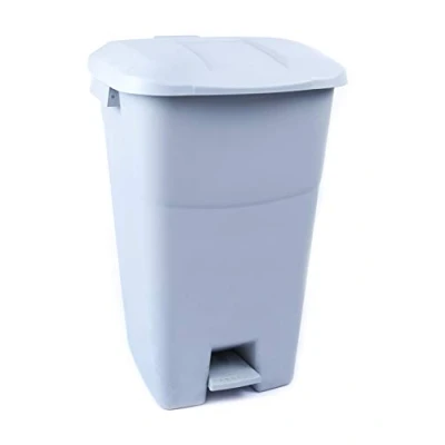 Imagen de Tayg Contenedor de residuos 60 litros con Pedal, Base Gris y Tapa
