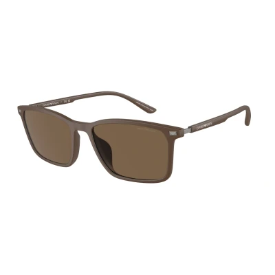 Imagen de Emporio Armani Gafas de sol, Hombre, Talla: 56, Matte brown/dark brown
