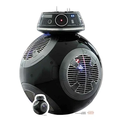 Imagen de Star CUTOUTS Official Lifesize Cardboard Cutout Wars BB 9E The Last Jedi Recorte de cartón tamaño Real, Bb9e, 78 x 59 cm
