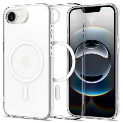 Imagen de Spigen Liquid Crystal MagFit TPU Back Cover Transparente Apple iPhone 16e