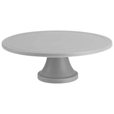 Imagen de RBV Birkmann, 443686, Tortenplatte Trend, Ø 31 cm Bandeja para tartas, cerámica, gris piedra mate