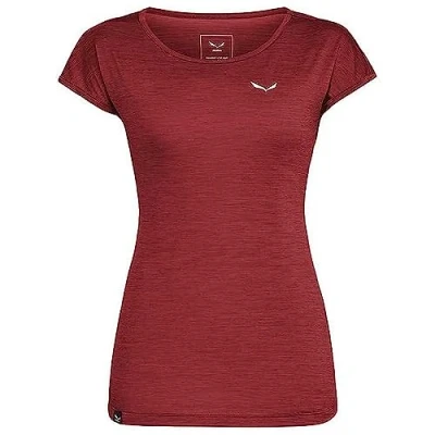 Imagen de Salewa PUEZ DRY Camiseta básica, Mujer, Talla: 32, Syrah melange