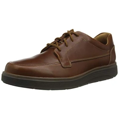 Imagen de Clarks Un Abode Ease, Oxford Plano Hombre, Marrón Oscuro, 39.5 EU