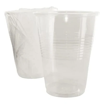 Imagen de Desconocido Vasos desechables envueltos Capacidad: 255 ml (9 onzas). Cantidad del paquete: 500