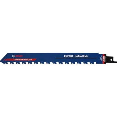 Imagen de Bosch Professional 3x Hojas de Sierra sable Expert `Hollow Brick` S 1543 HM (para Bloque construcción poroton, Longitud 240 mm, accesorios sable)