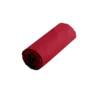 Imagen de Lovely Casa DH24820008 Alicia Sábana Bajera Ajustable (140 x 190 cm, algodón de 57 Hilos), Color Rojo