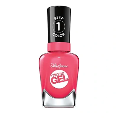 Imagen de Sally Hansen Miracle Gel 339 14.7ml esmalte de uñas Esmaltes (Electric Pop, Botella, 336 h, BUTYL ACETATE, ETHYL NITROCELLULOSE, ACETYL TRIBUTYL CITRATE, ISOPROPYL ALCOHOL,..., 1 pieza(s), 14,7 ml)