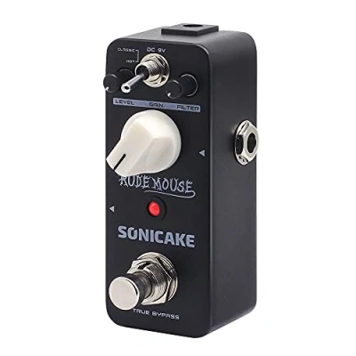 Imagen de SONICAKE Distortion Pedal de Efectos Rude Mouse Guitarra 2 modos True Bypass