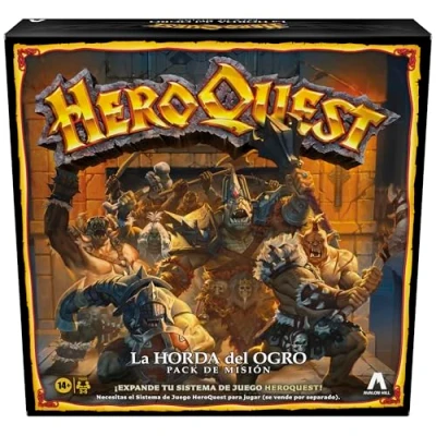 Imagen de Avalon Hill HeroQuest Pack de Misión La Horda del Ogro, Juegos rol, Requiere el Sistema Juego para Jugar Versión en español