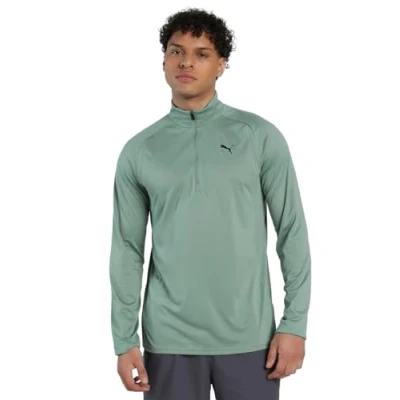 Imagen de Camiseta cuello con cremallera TAD TECH Fabric Mix para hombre