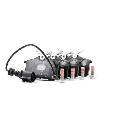 Imagen de BREMBO P 85 066 Juego de pastillas freno con contacto avisador desgaste tornillos pinza sin accesorios SEAT: Ibiza 3