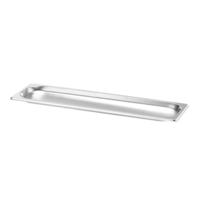 Imagen de HENDI Recipiente GN 2/4,contenedor GN,apilable,resistente a Temperaturas de 40 300C,apto para hornos,congeladores,calientaplatos,baño María,1,2L,530x162x(H) 20mm,acero inoxidable 18/10